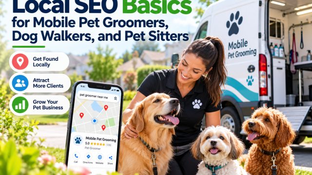 Local SEO Basics for Mobile Pet Groomers, Dog Walkers, and Pet Sitters