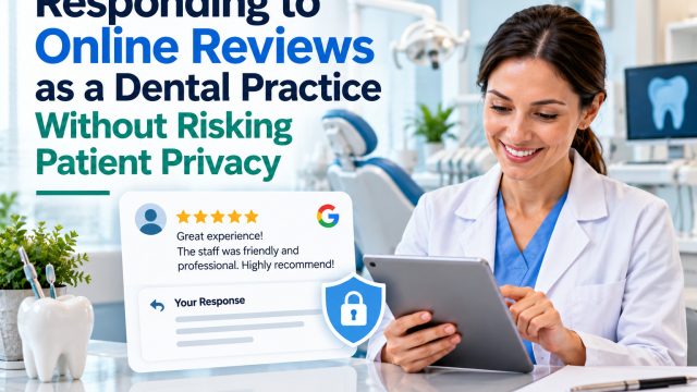 Responding to Online Reviews as a Dental Practice Without Risking Patient Privacy